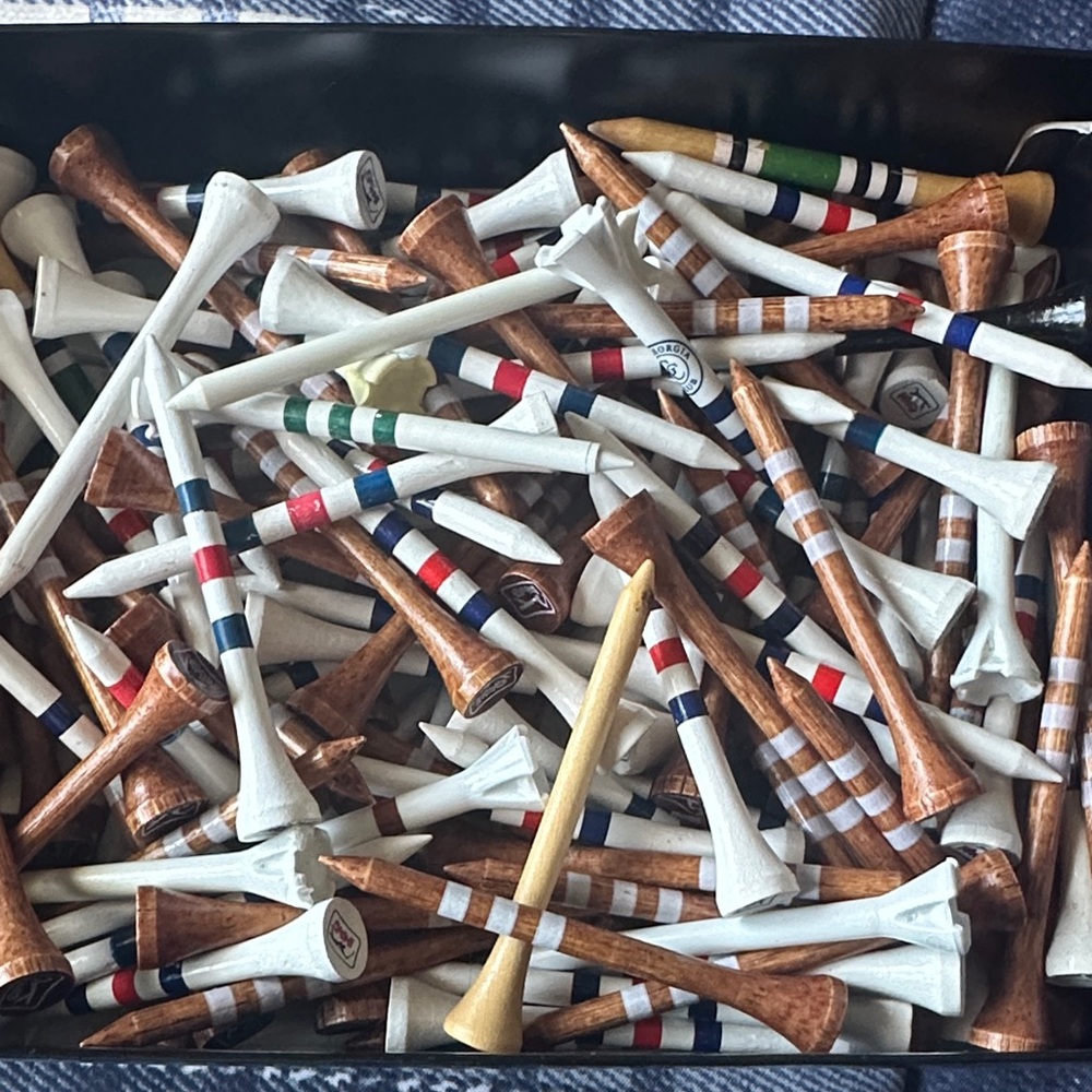 Box of Golf Tees